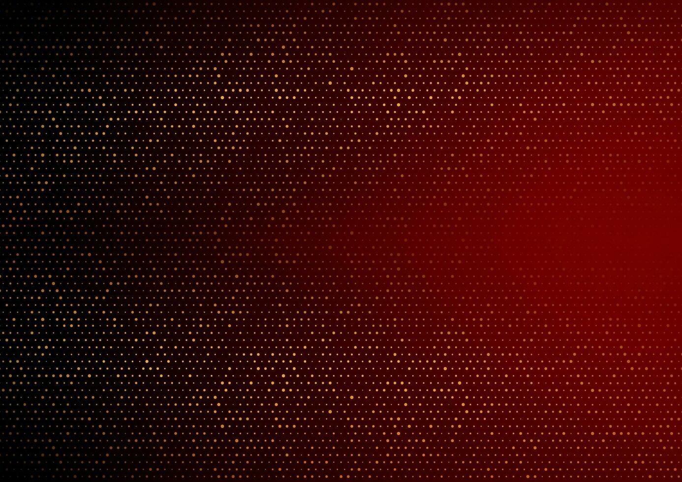 Small golden dots abstract technology background vector