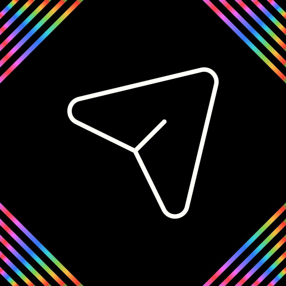 Paper Plane Vector Icon