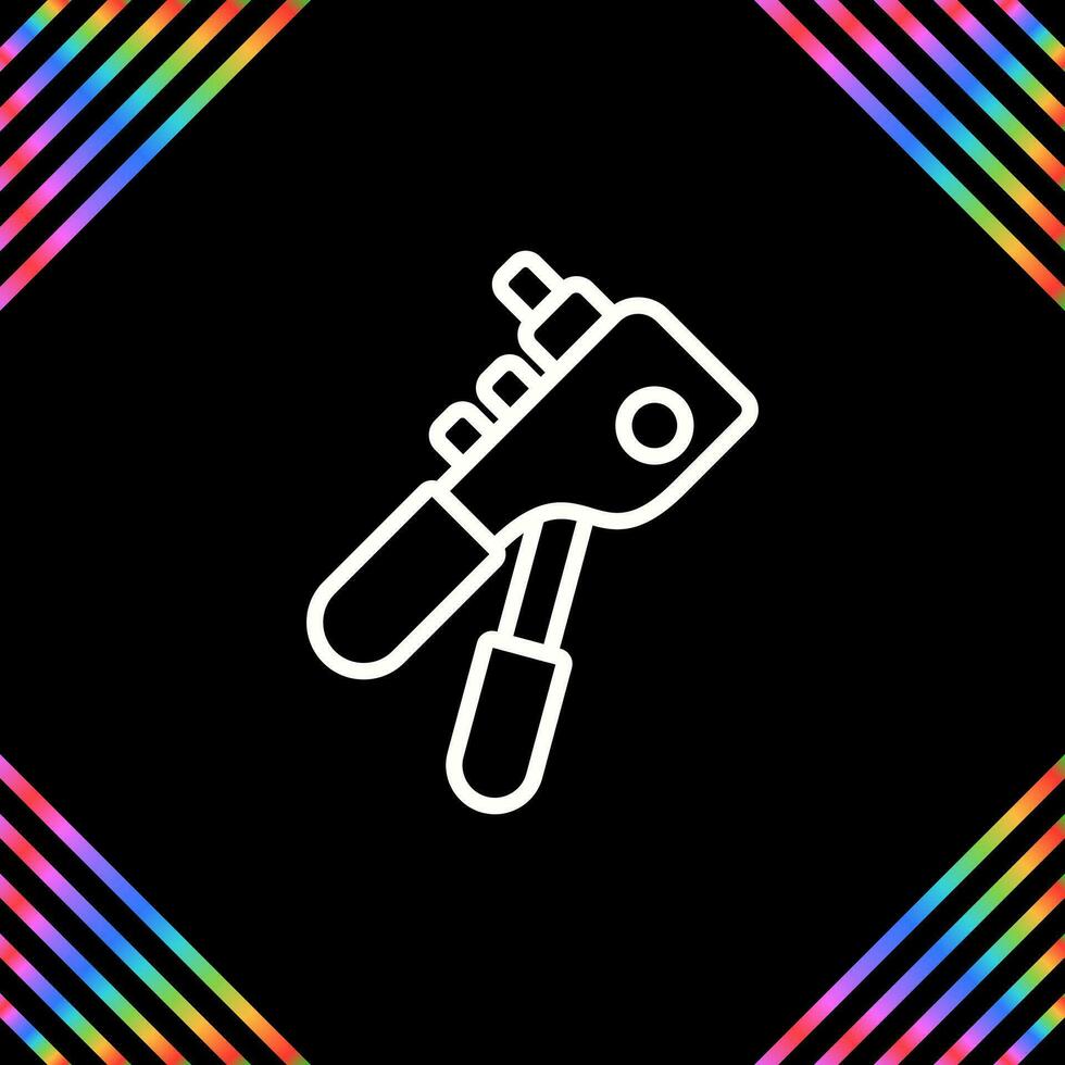Rivet gun Vector Icon