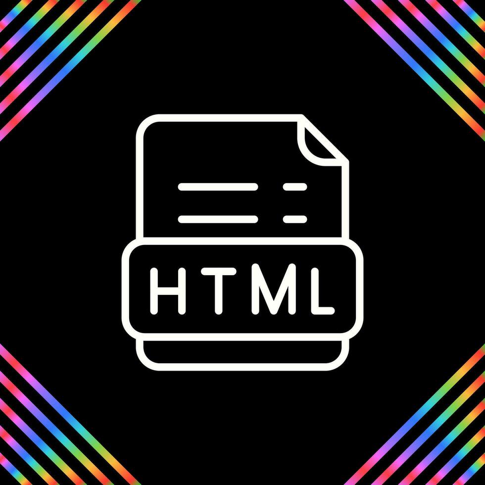 Html Vector Icon