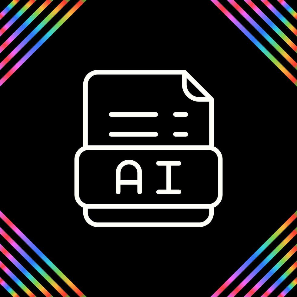 Ai Vector Icon