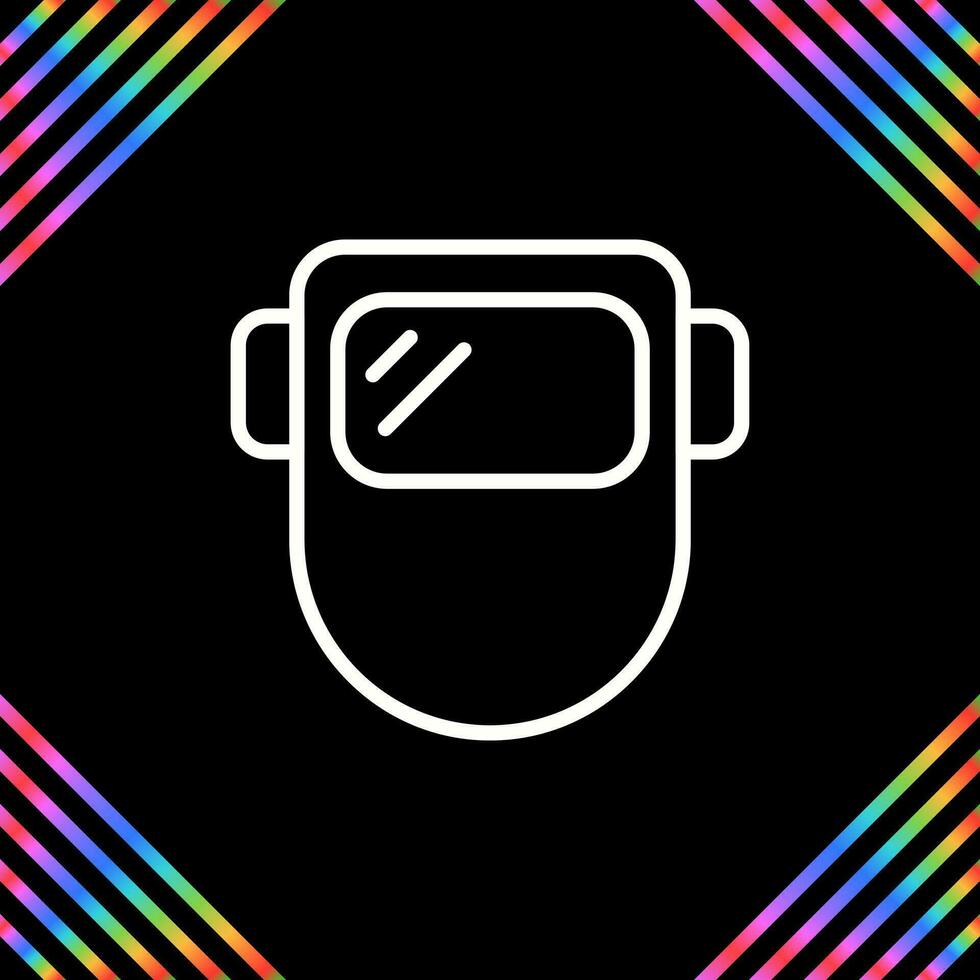 Welding mask Vector Icon