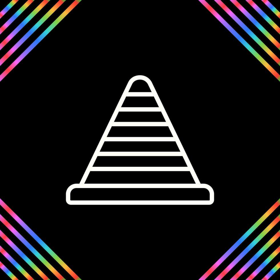 Traffic cone Vector Icon