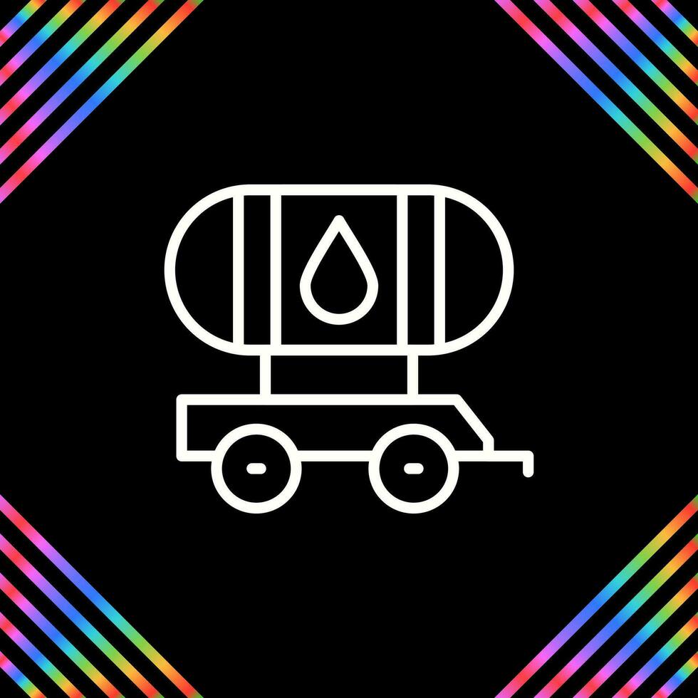 Tanker Truck Vector Icon
