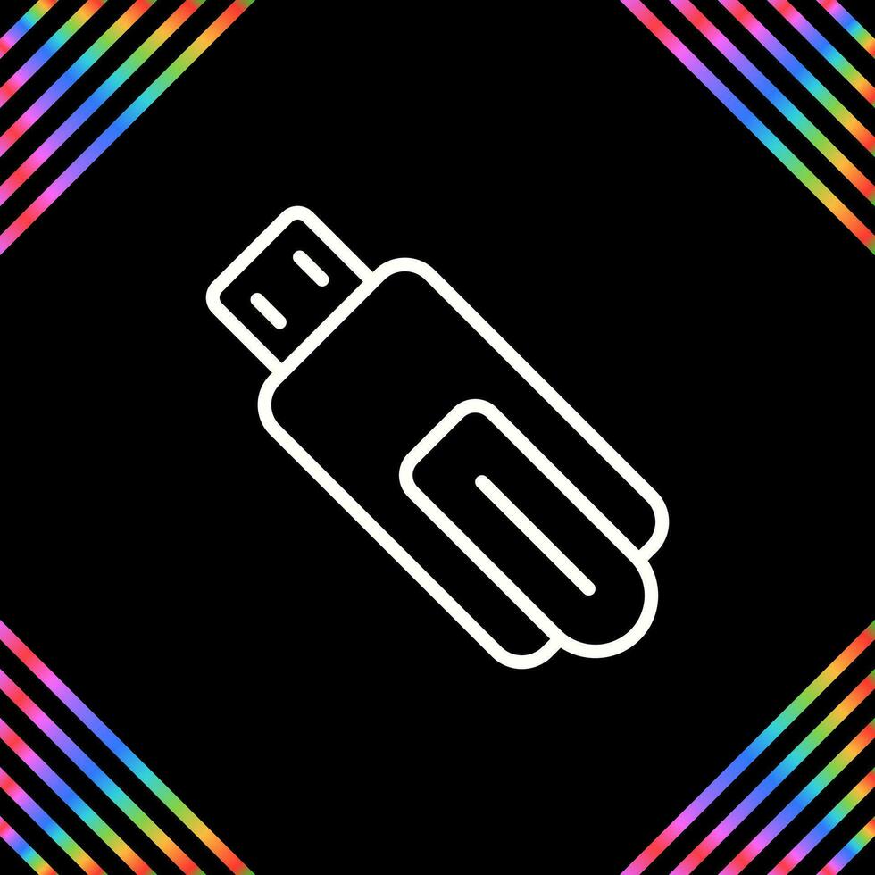 USB Flash Drive Vector Icon