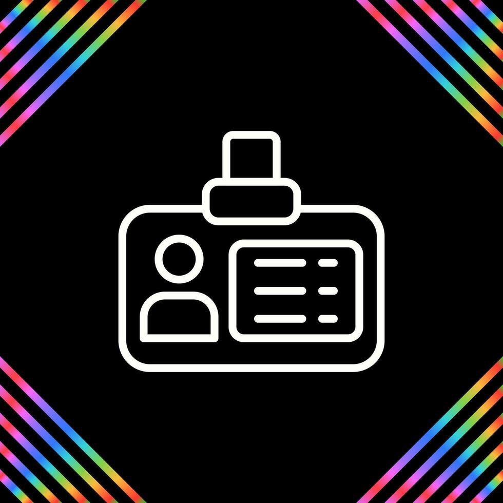 Id Card Vector Icon