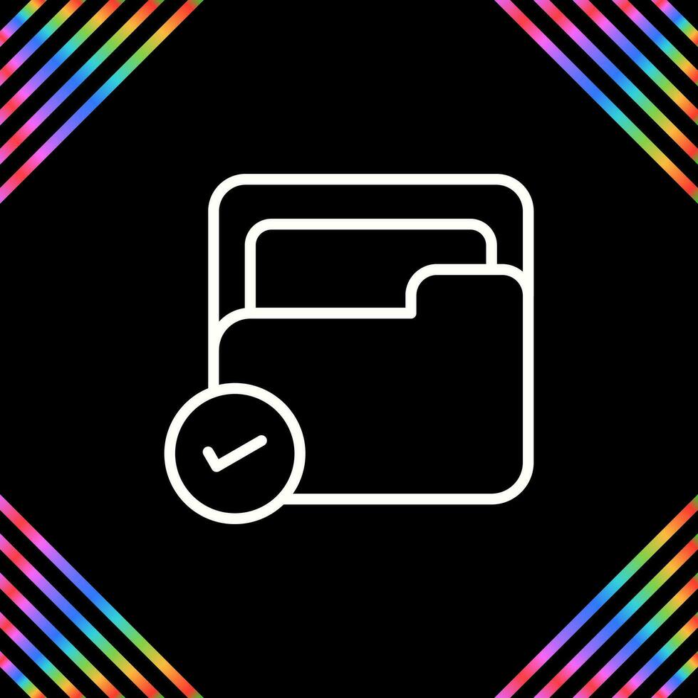 Accept Document Vector Icon