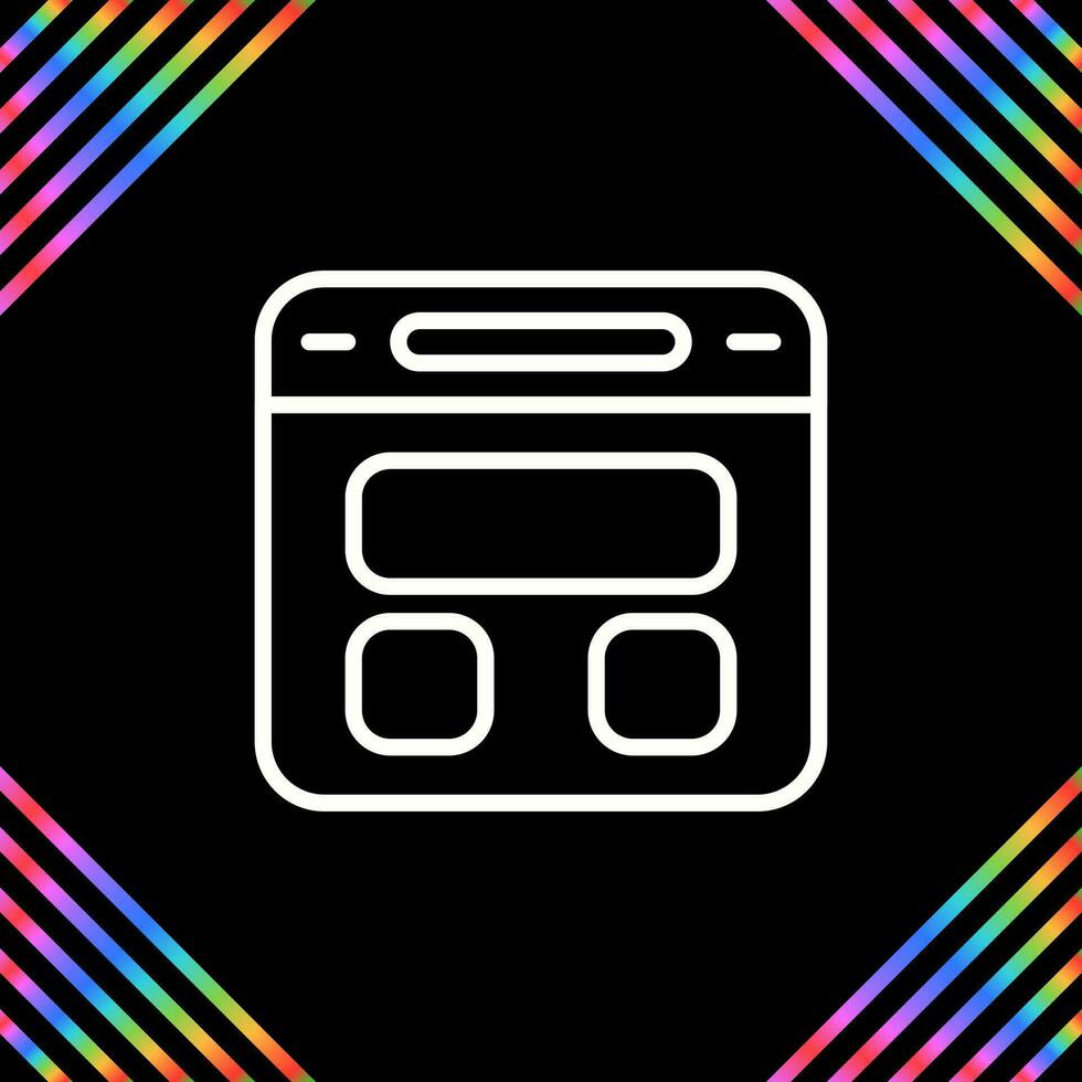 Browser Vector Icon