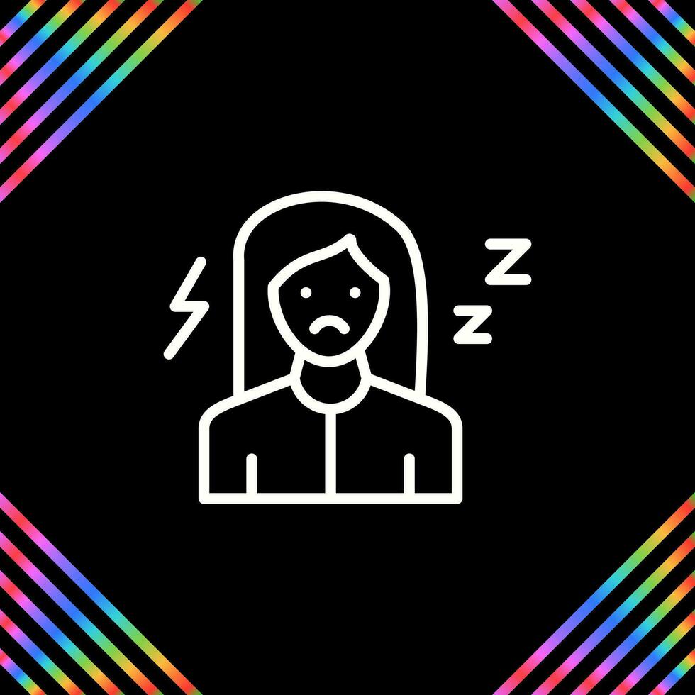 Fatigue Vector Icon