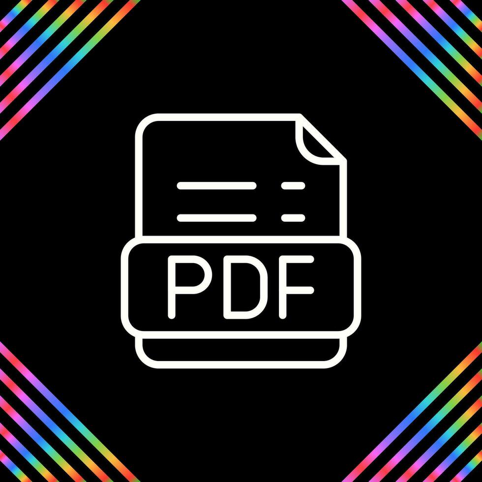 Pdf Vector Icon