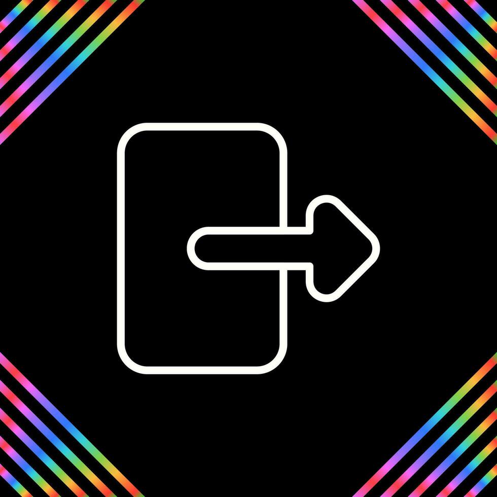 Exit Vector Icon
