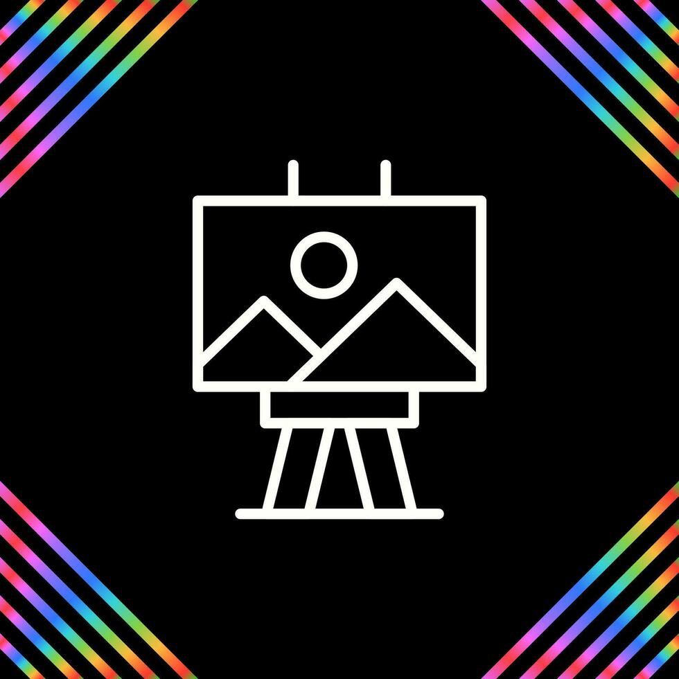 Canvas Vector Icon