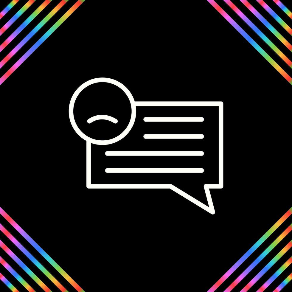 Customer Dissatisfaction Vector Icon