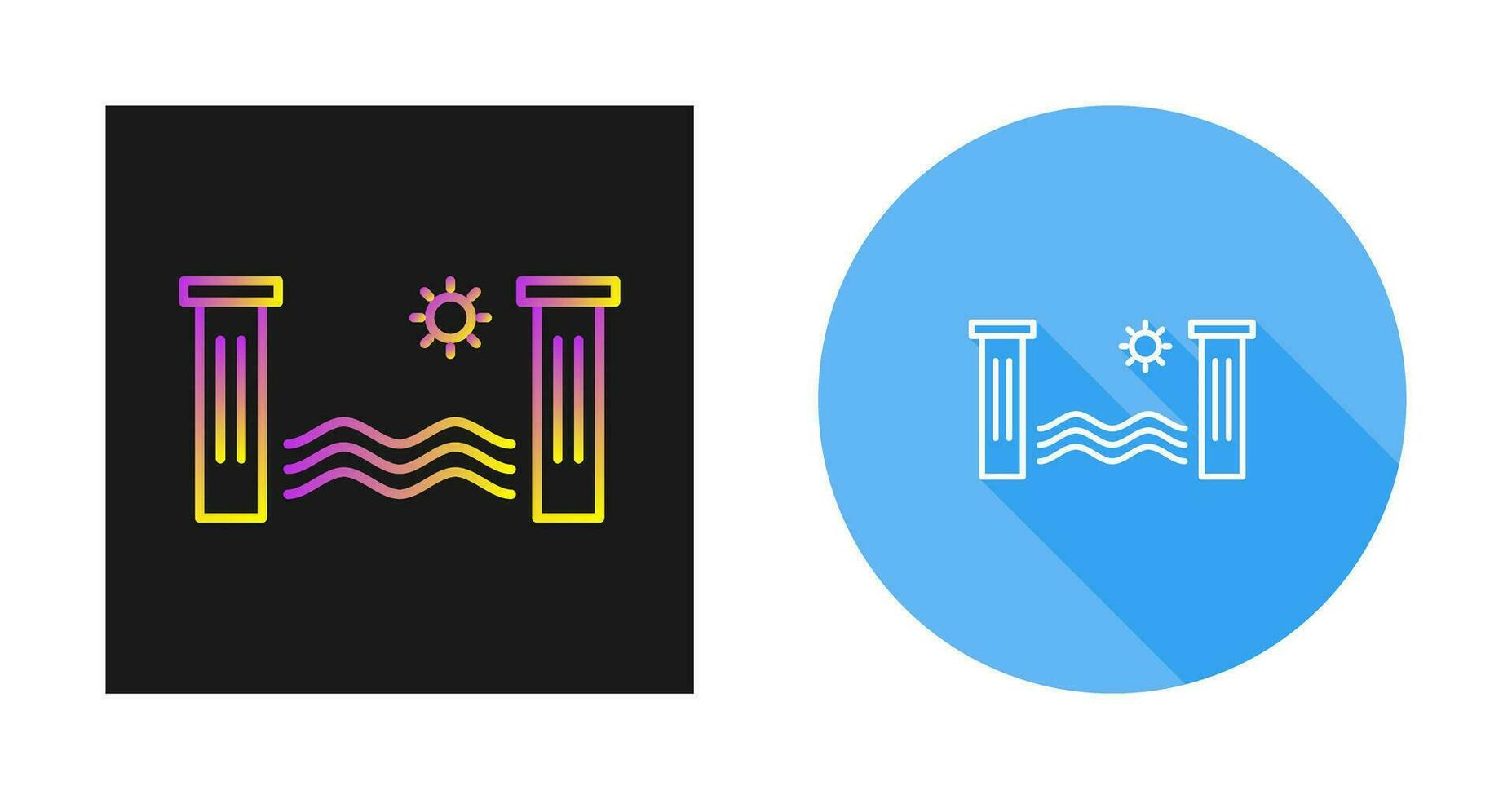 Hydro Power Vector Icon