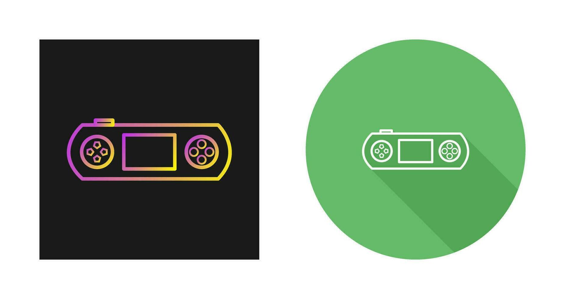 Gaming Console Vector Icon