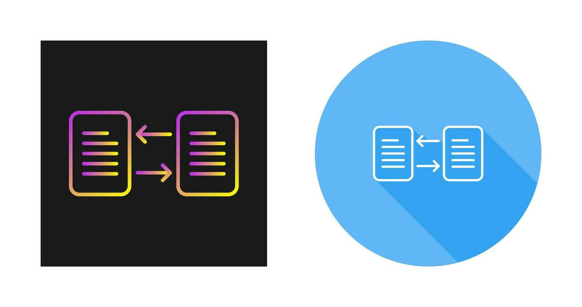 File Transfer Vector Icon