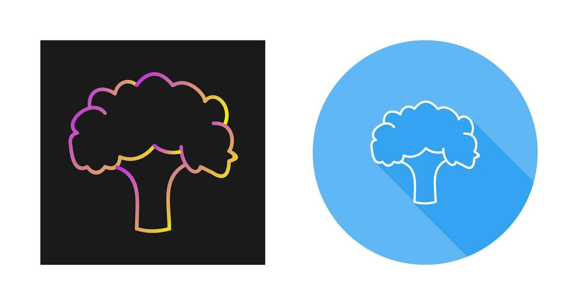 Broccoli Vector Icon