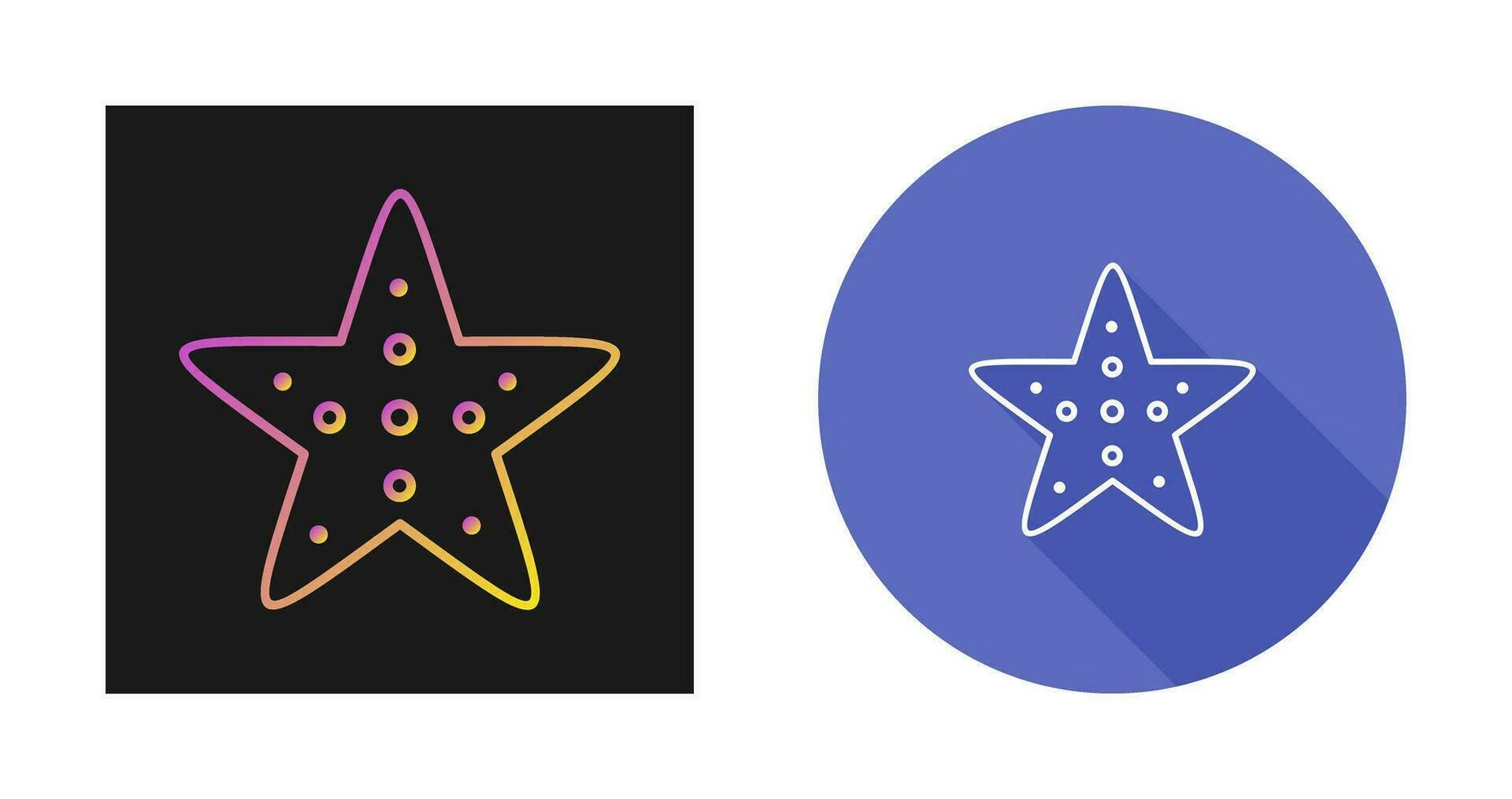 Starfish Vector Icon