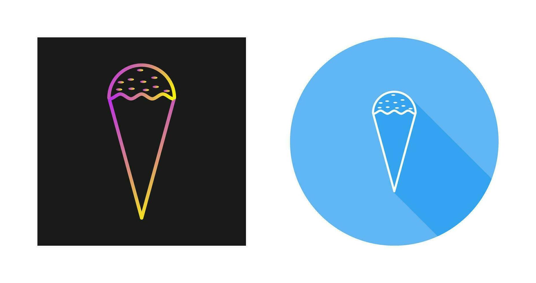 Cone icecream Vector Icon