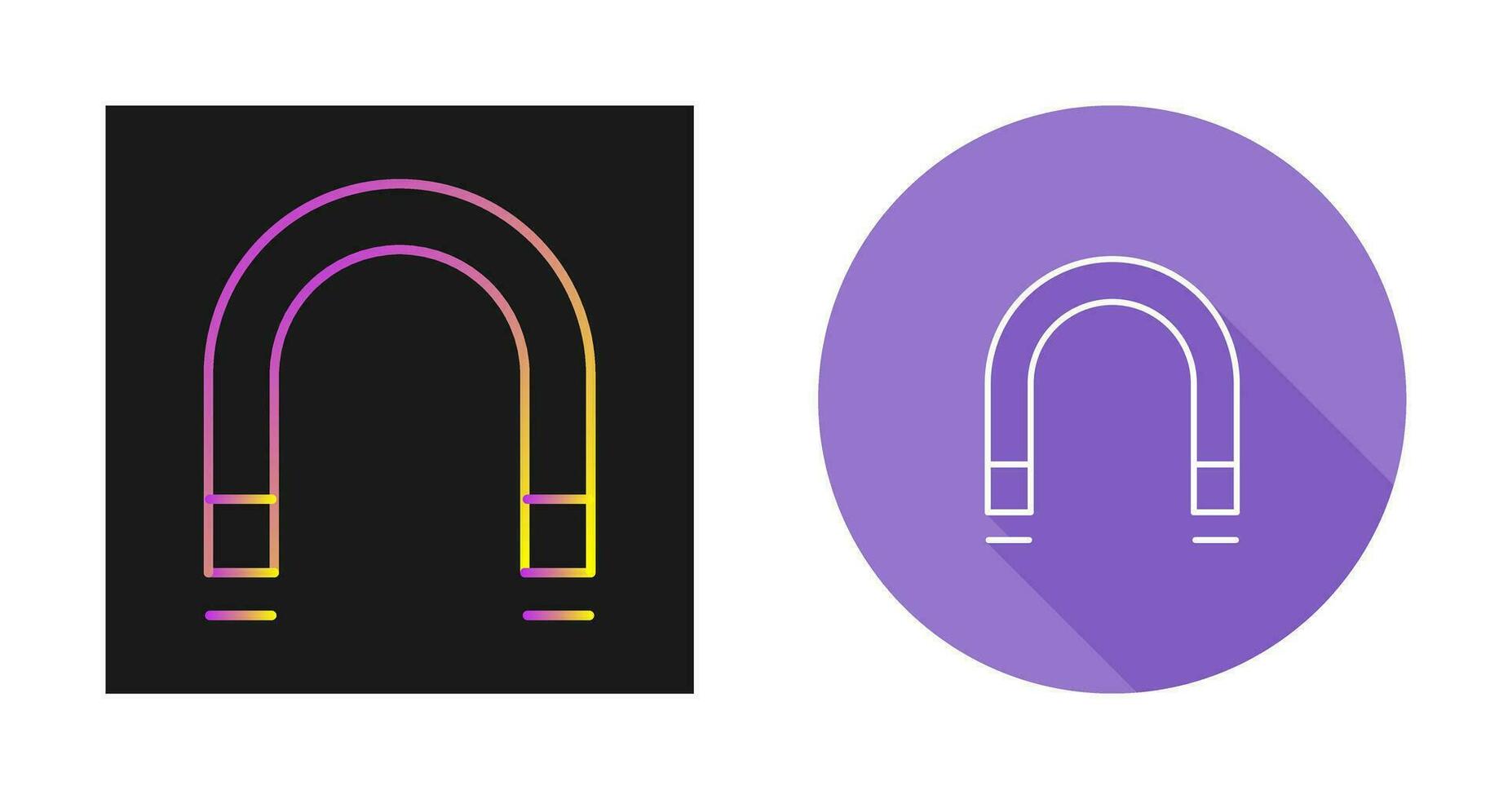 Magnetism Vector Icon