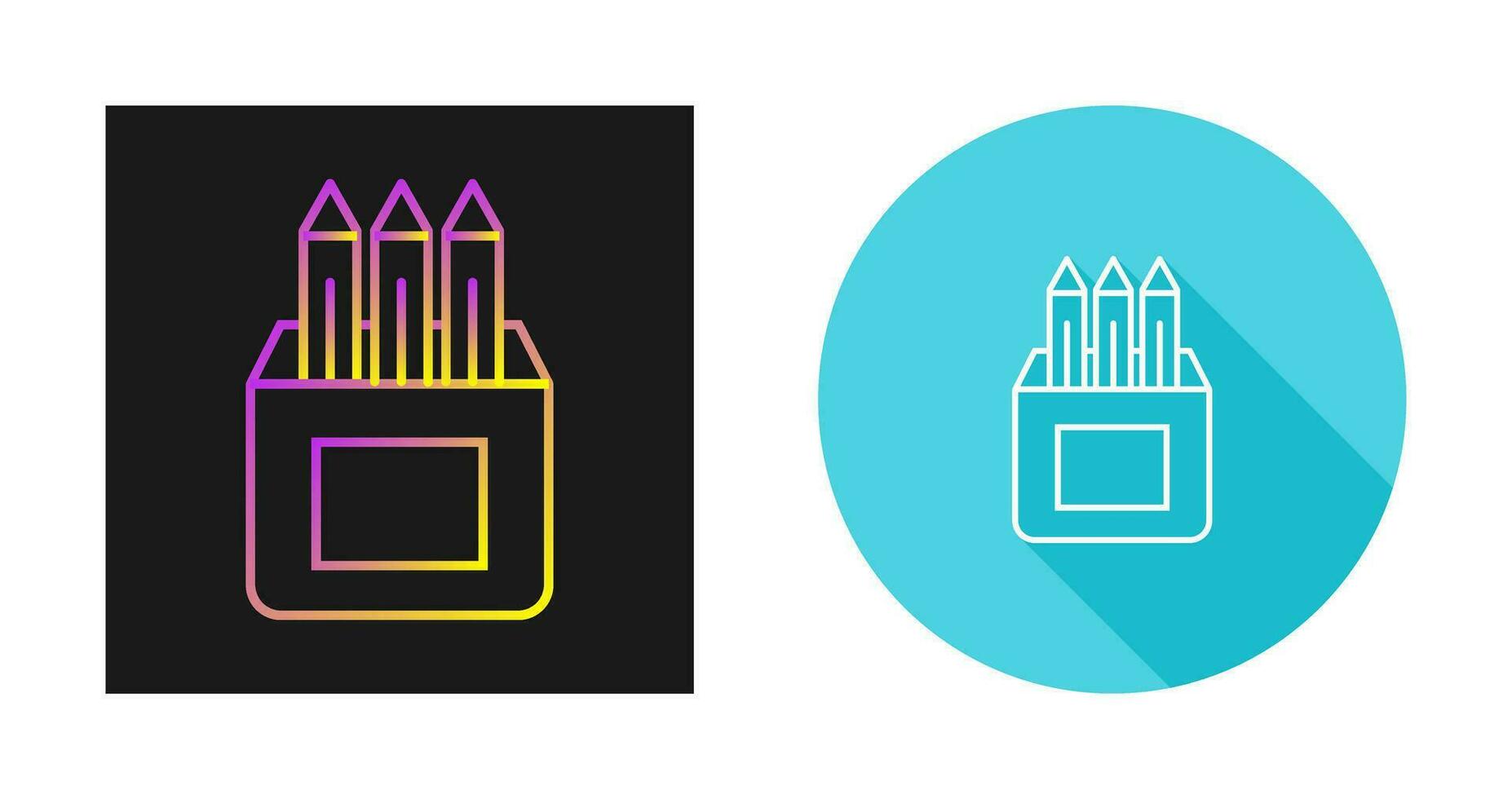 Pencils Vector Icon