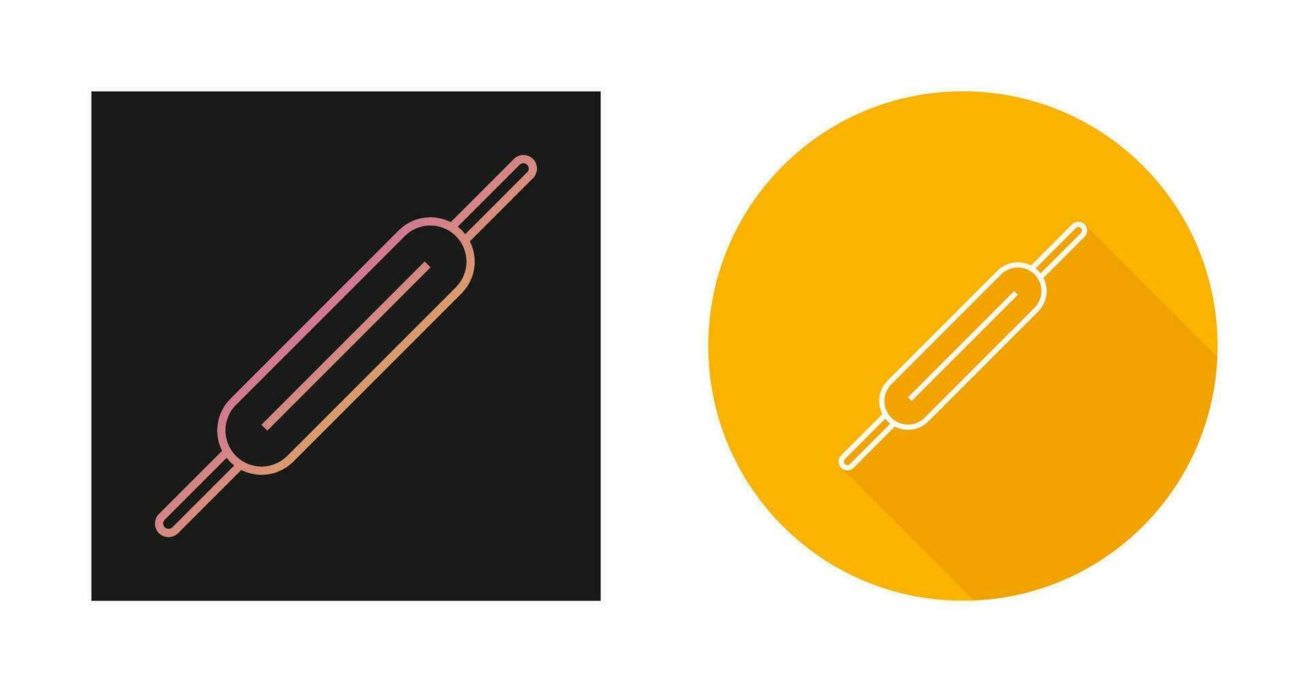 Roller Pin Vector Icon