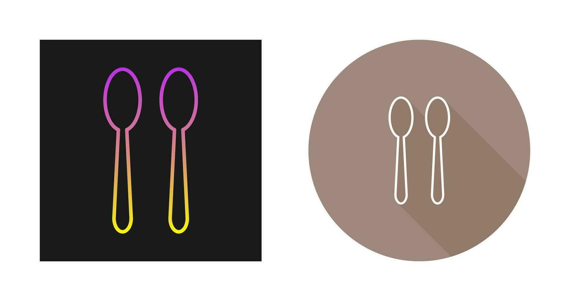 Spoons Vector Icon