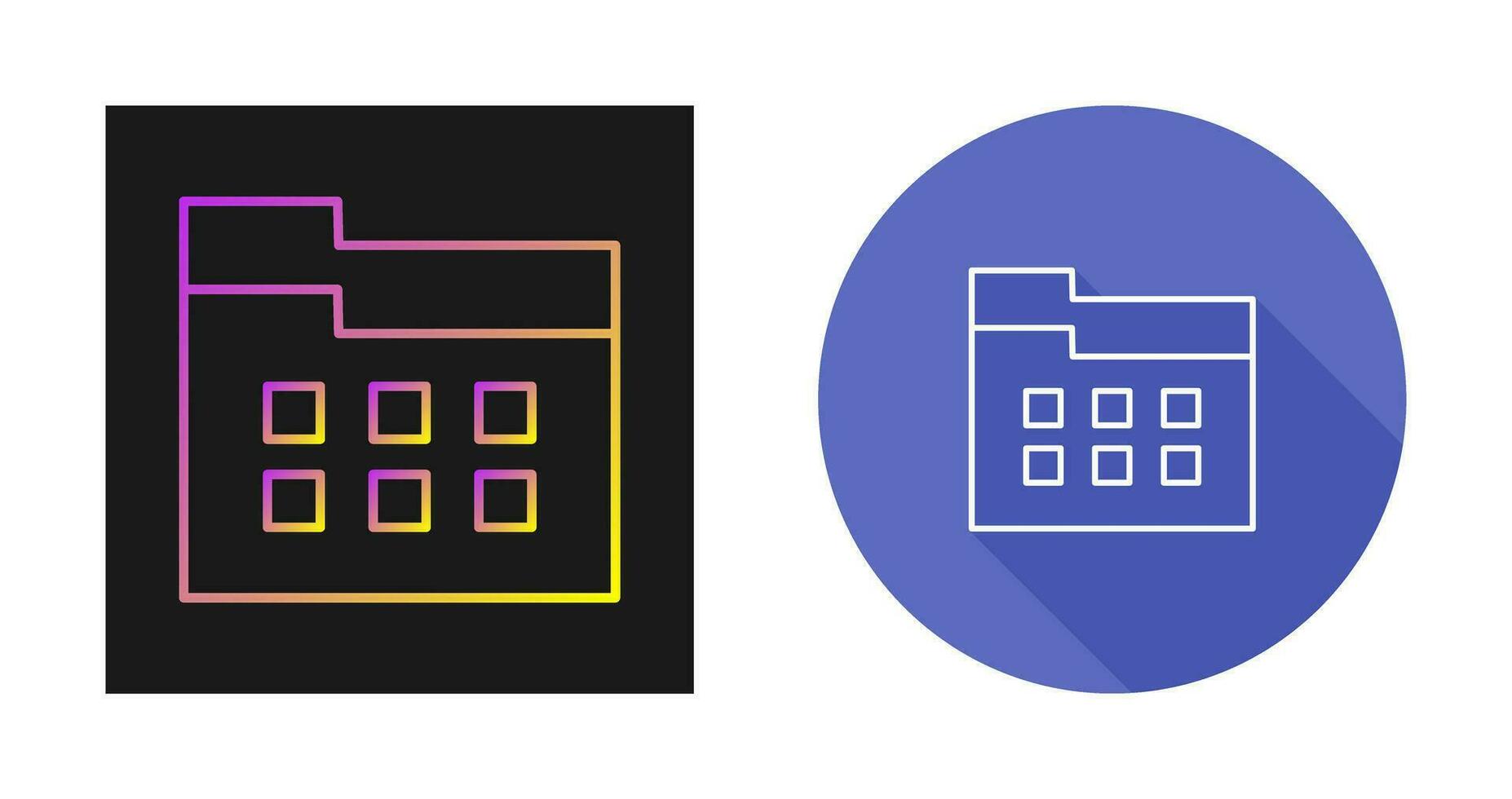 File Manager Vector Icon