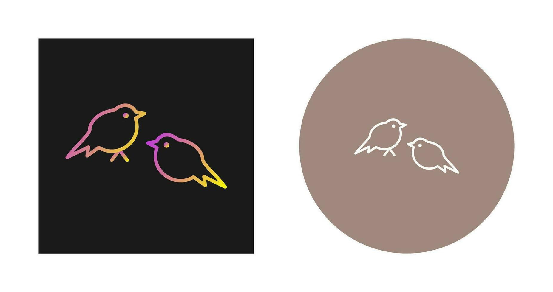 Little Birds Vector Icon
