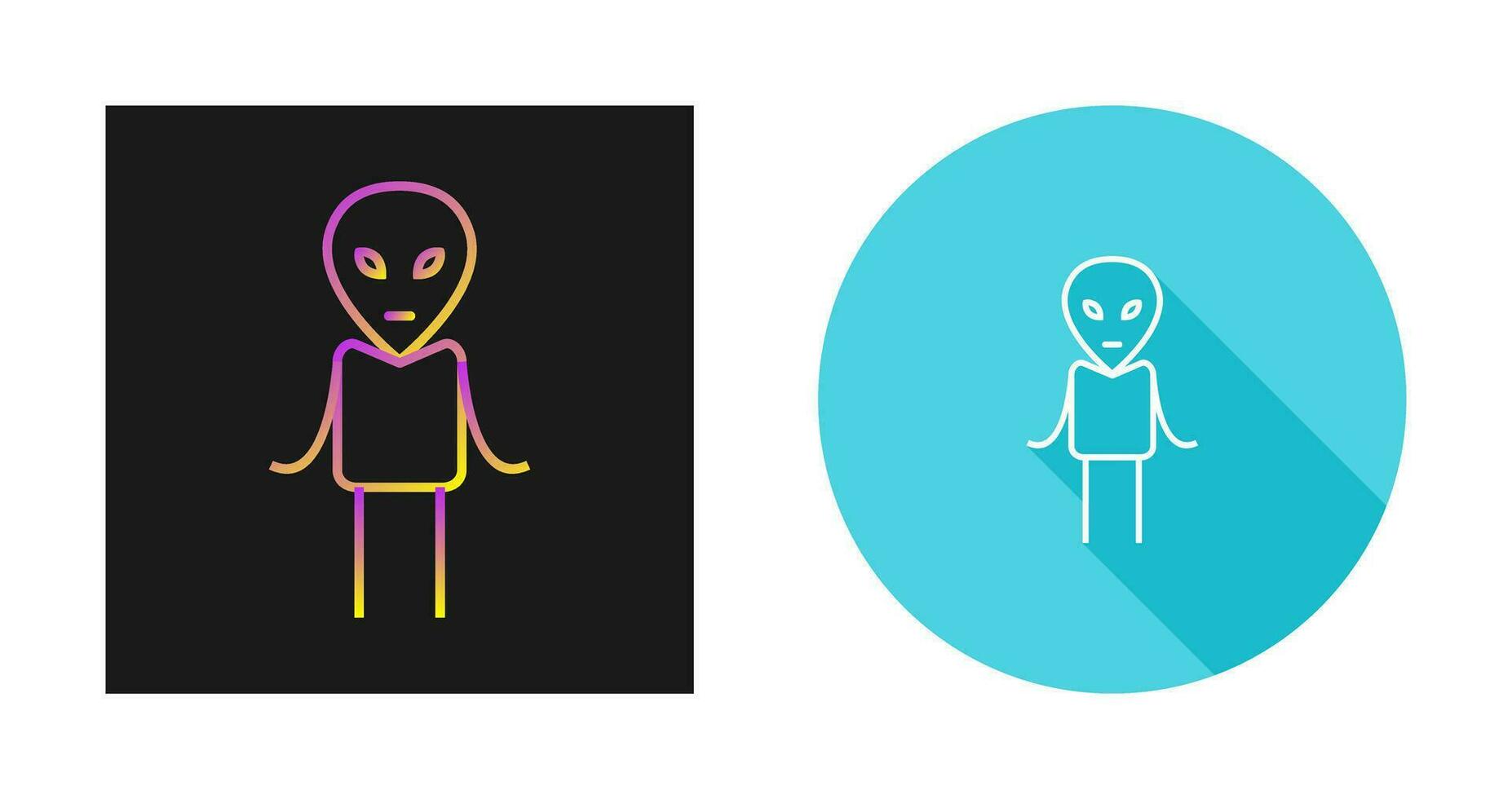 Alien Vector Icon