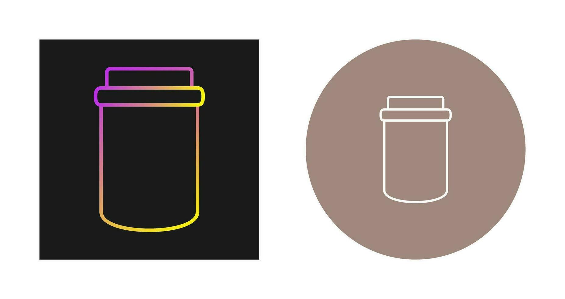 Jam Bottle Vector Icon