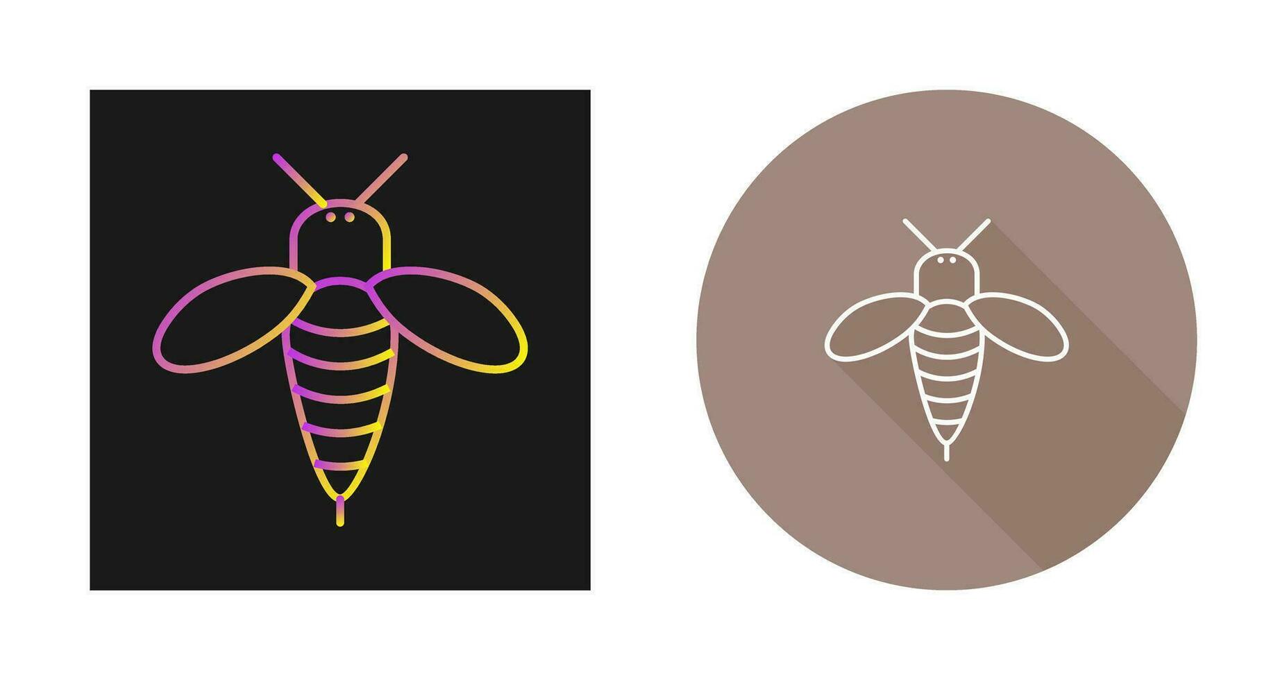 Honey Bee Vector Icon