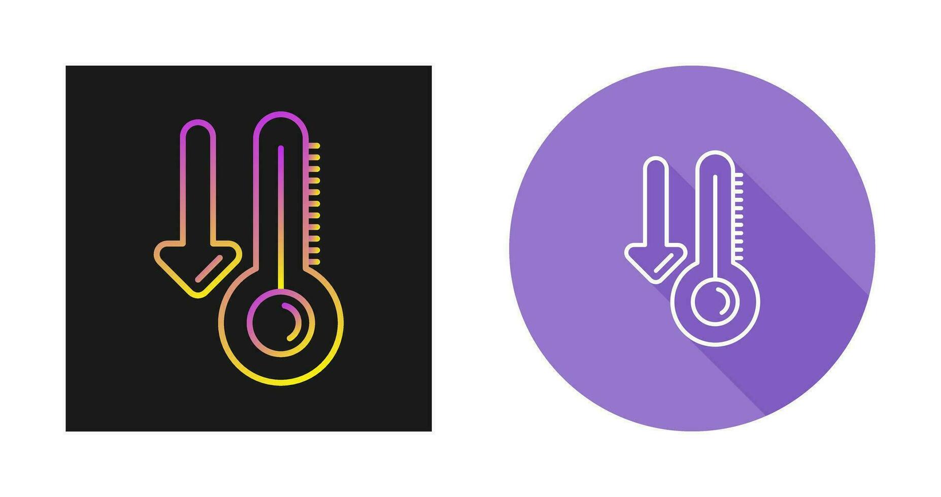 Low Temperature Vector Icon