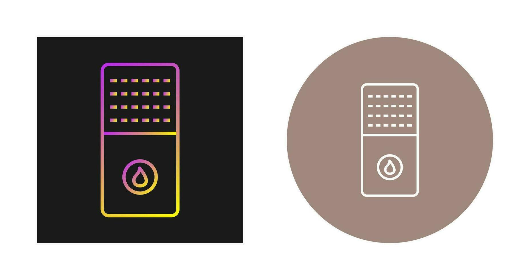 Gas Furnace Vector Icon