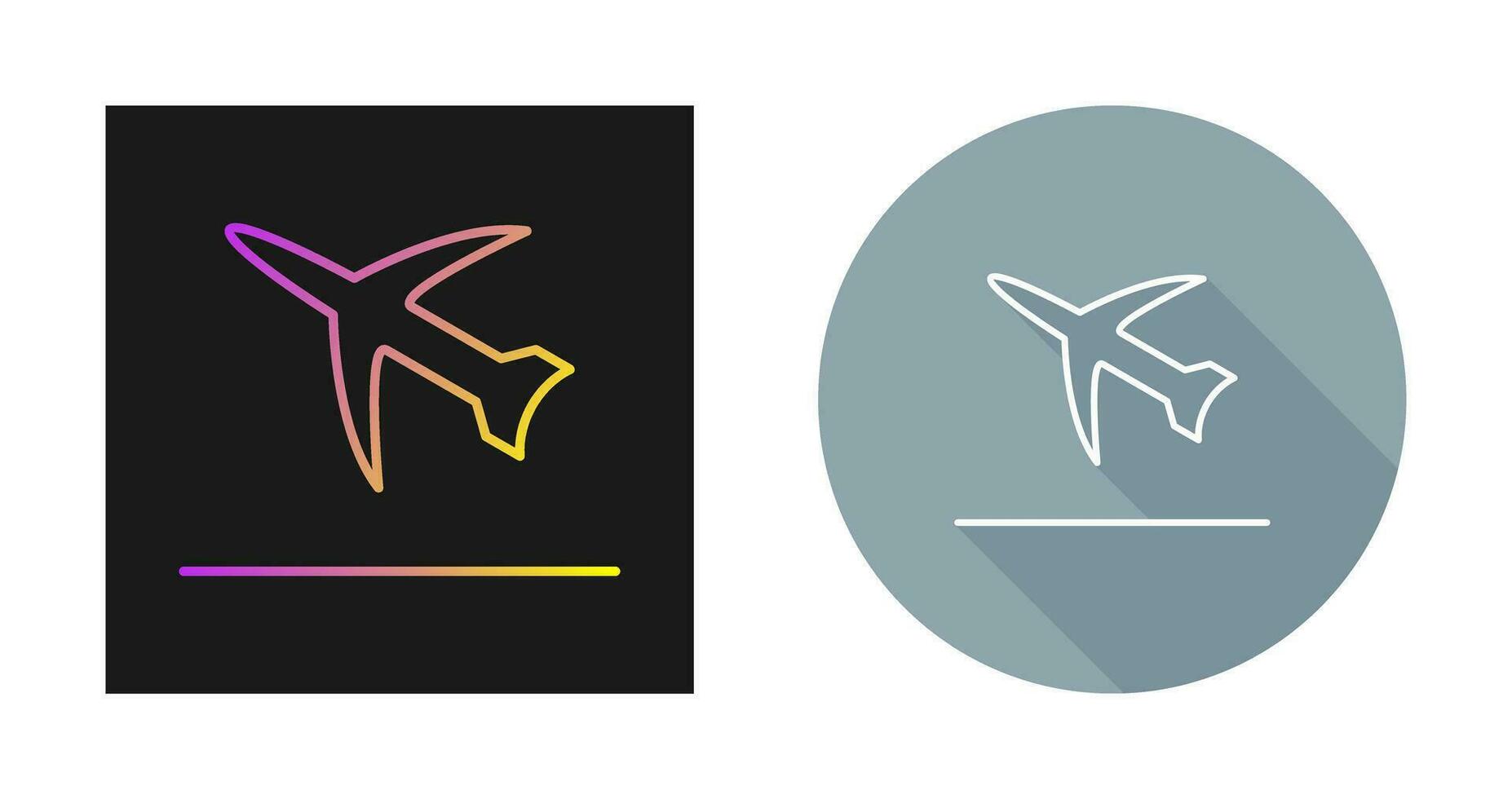 Flight Takeoff Vector Icon