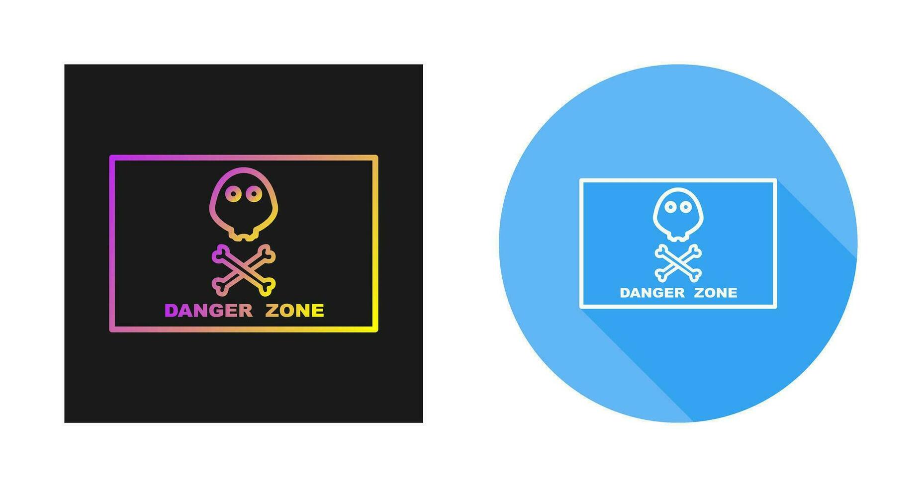 Danger Zone Vector Icon