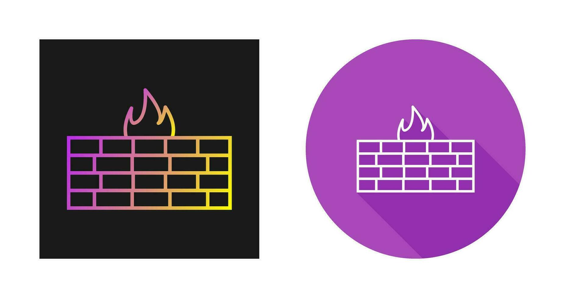 Firewall Vector Icon