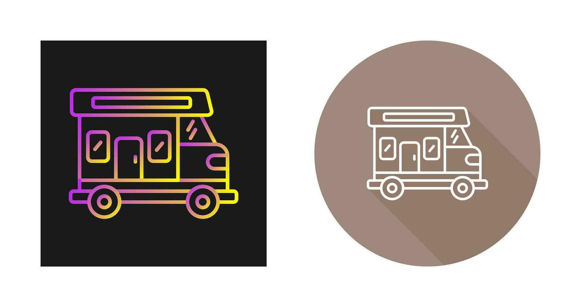 Caravan Vector Icon