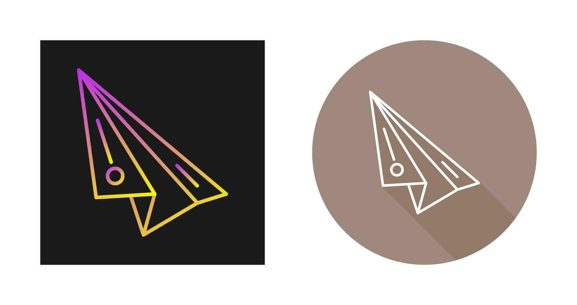 Paper Plane Vector Icon