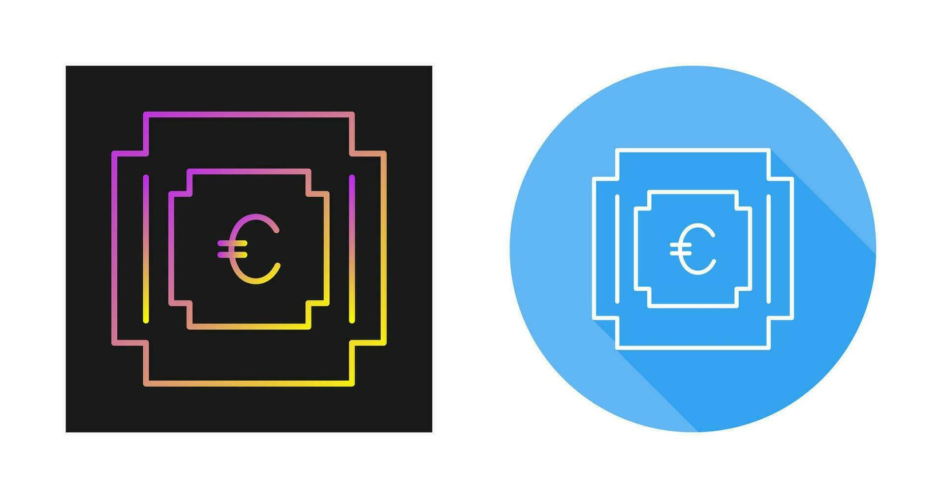 Euro Symbol Vector Icon