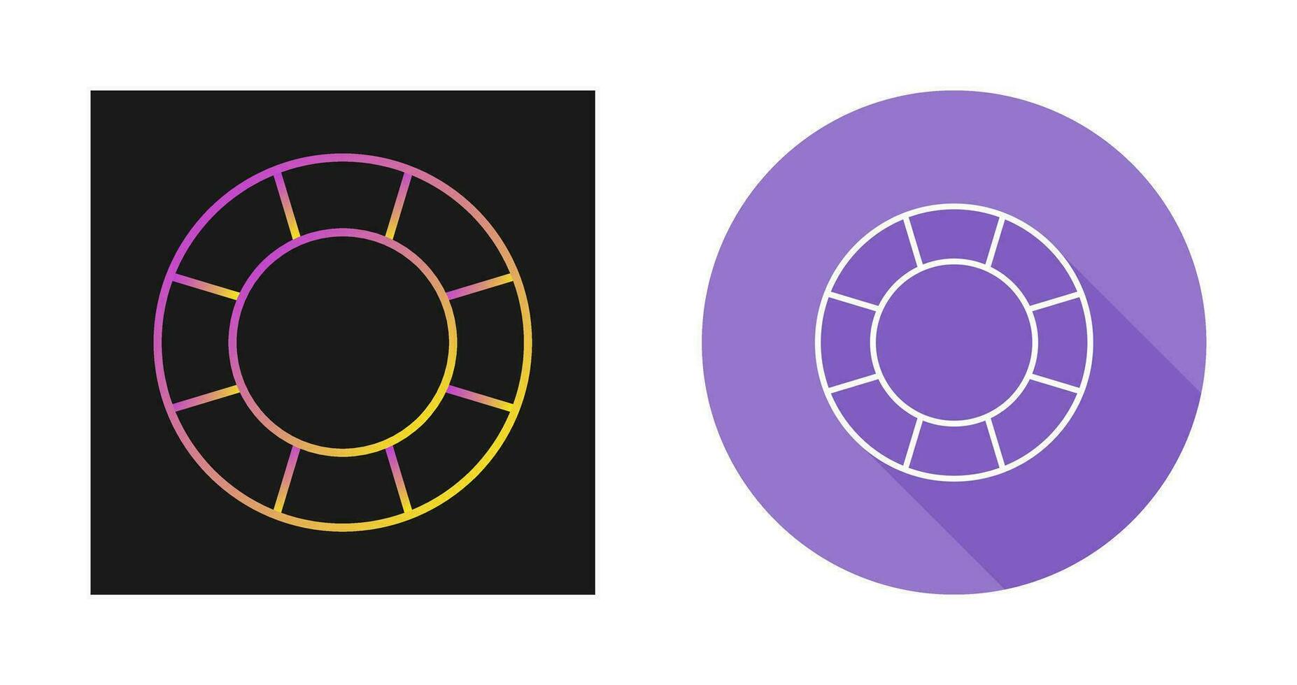 Life Saving Tube Vector Icon
