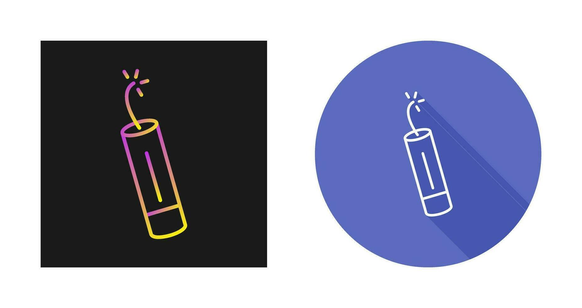 Single Dynamite Vector Icon