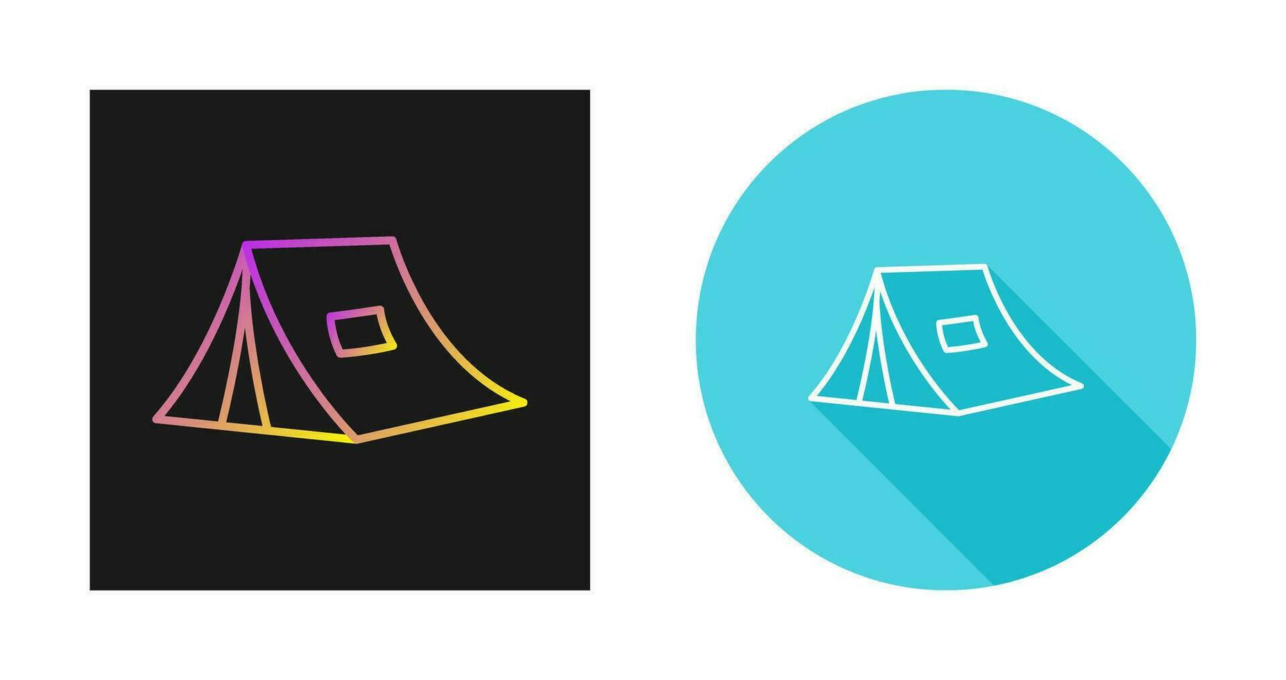 Tent Vector Icon