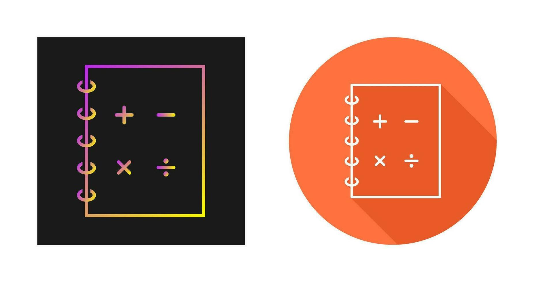 Mathematics Vector Icon