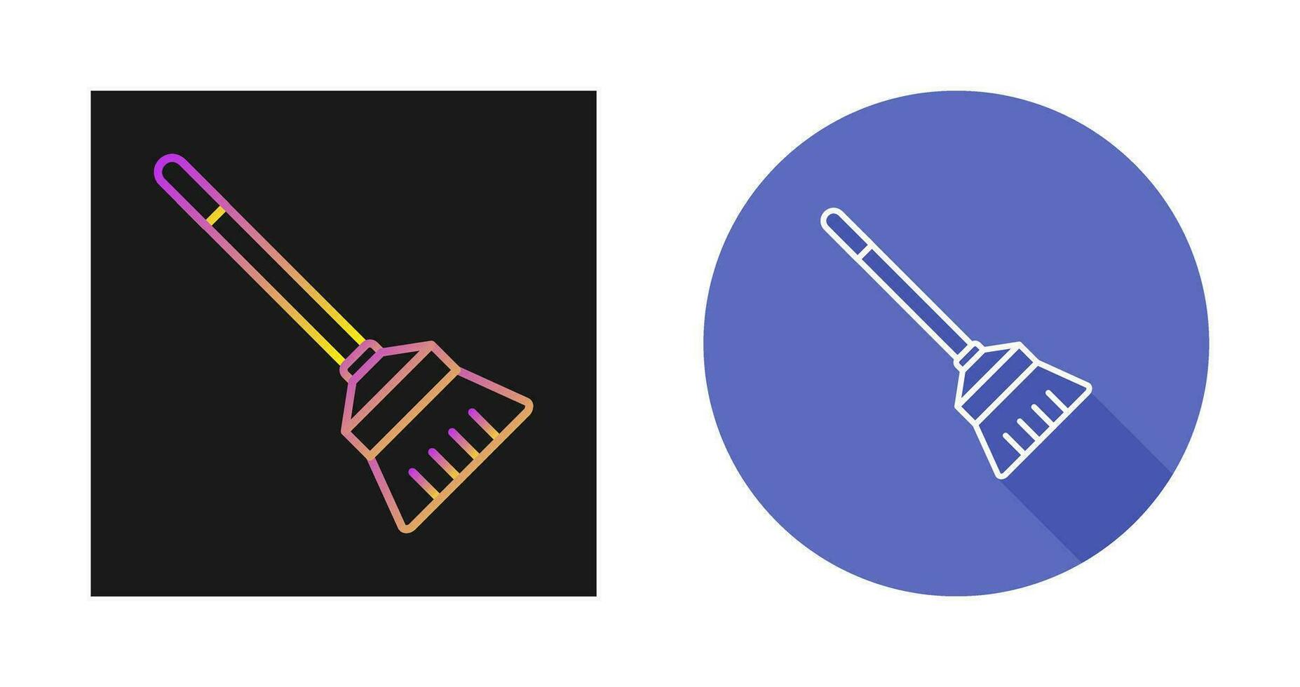 Broom Vector Icon