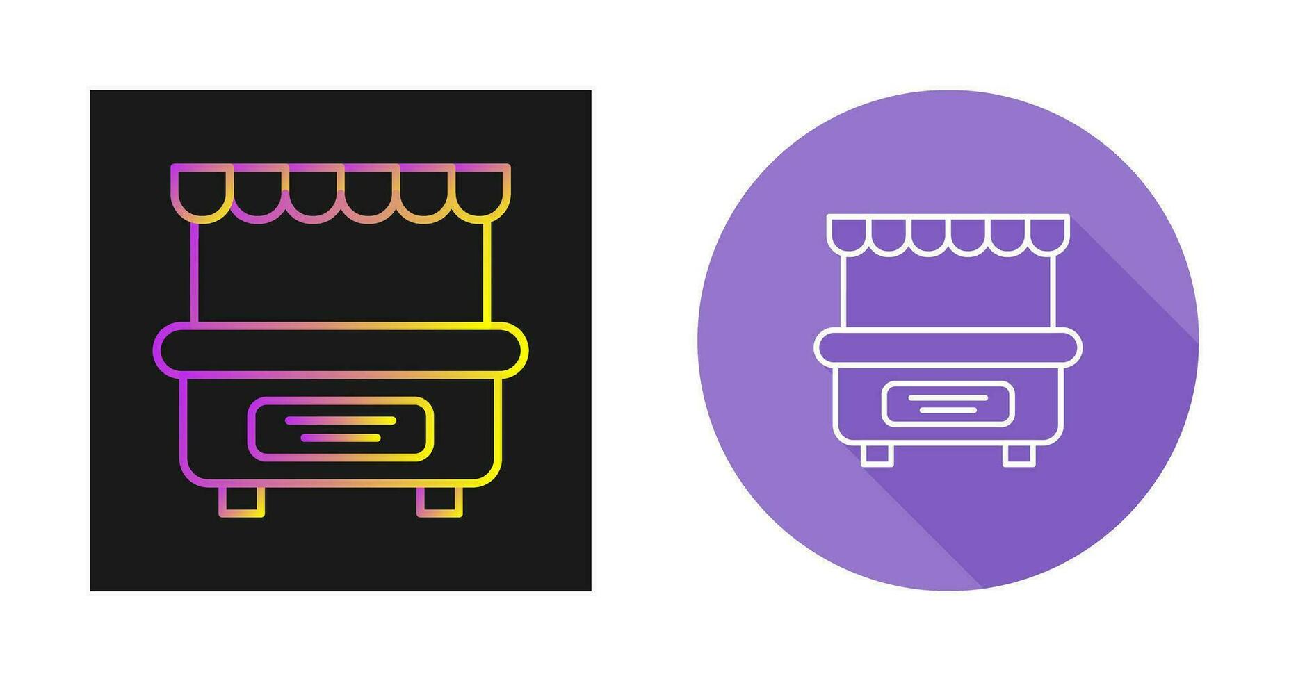 Food Stall Vector Icon
