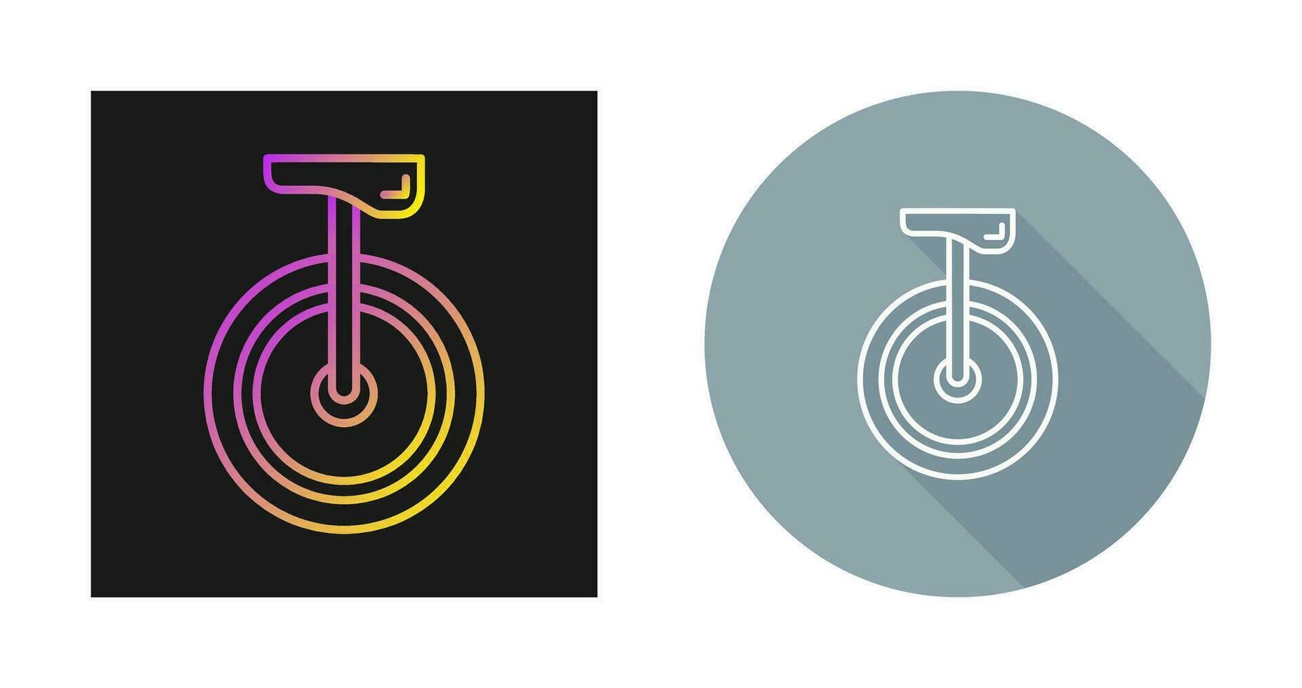 Unicycle Vector Icon