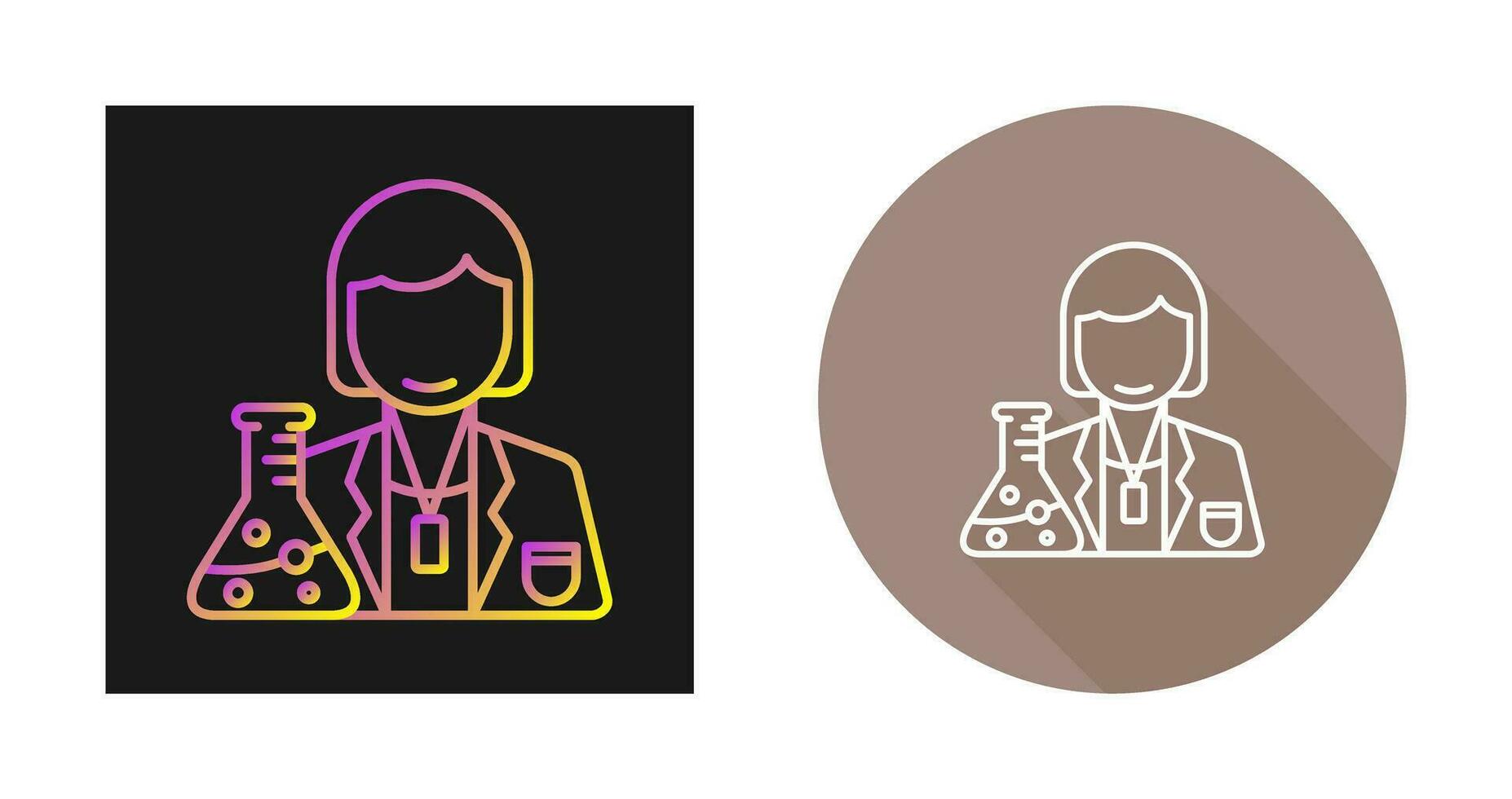 Scientist Vector Icon