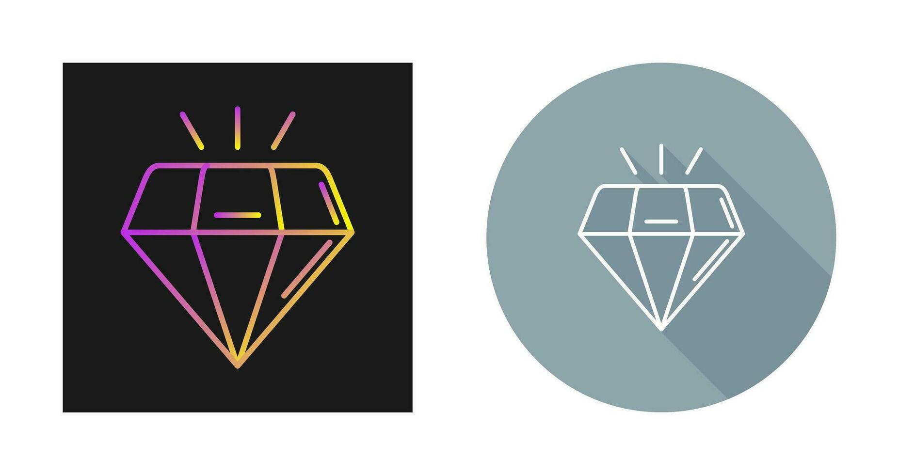 Diamond Vector Icon