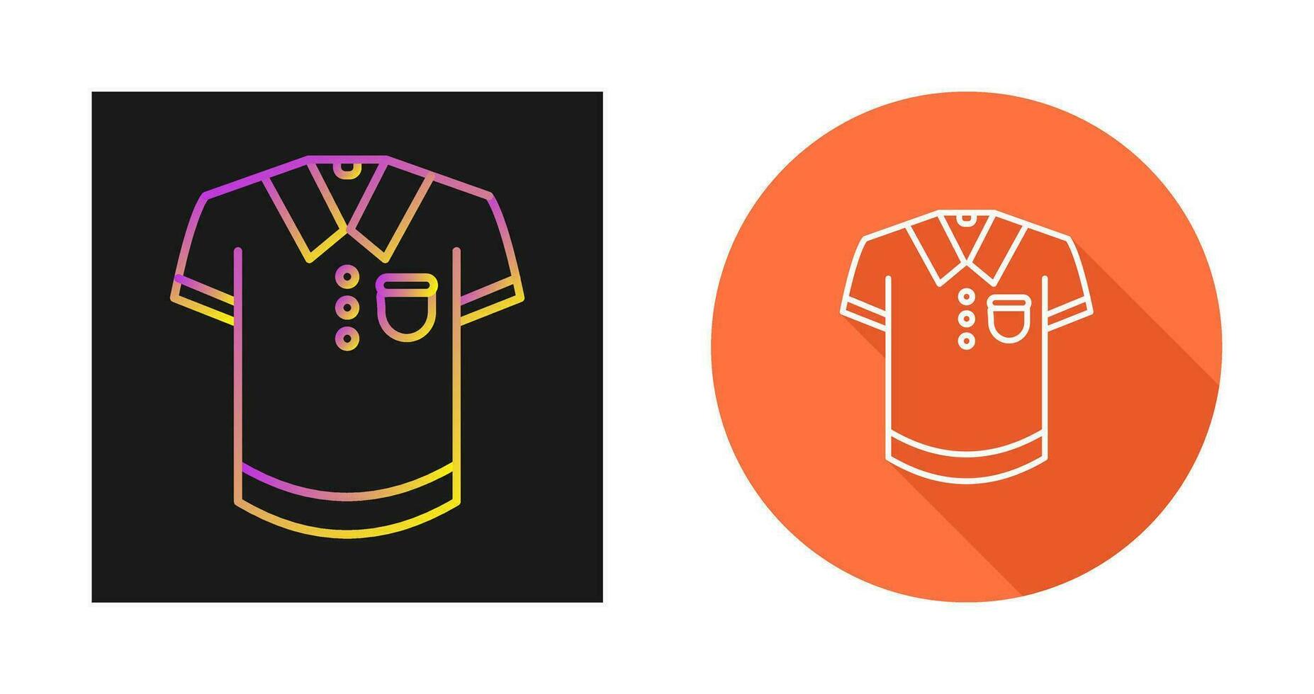 Polo Shirt Vector Icon